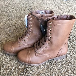 Women's Time and Tru Lace Up Boots